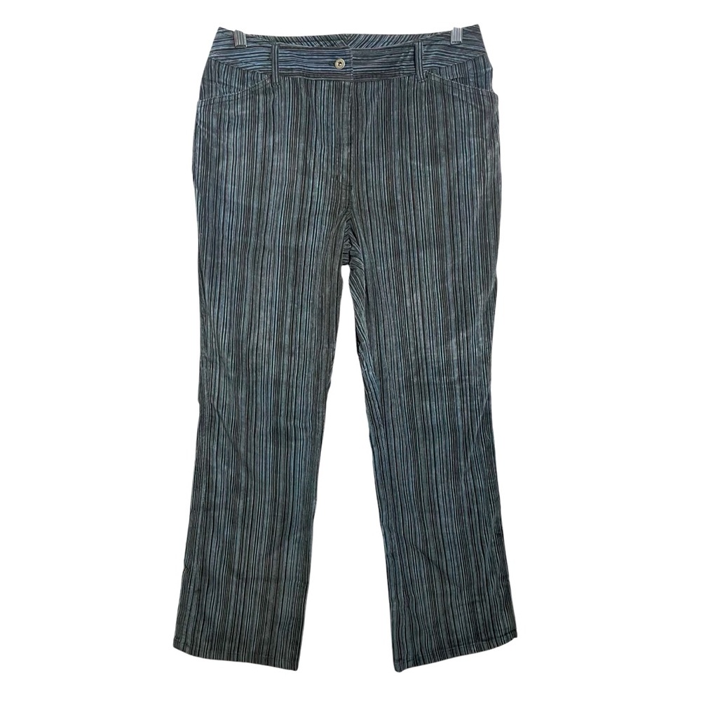 Garnet Hill Corduroy Pants Size 8 Wide Leg